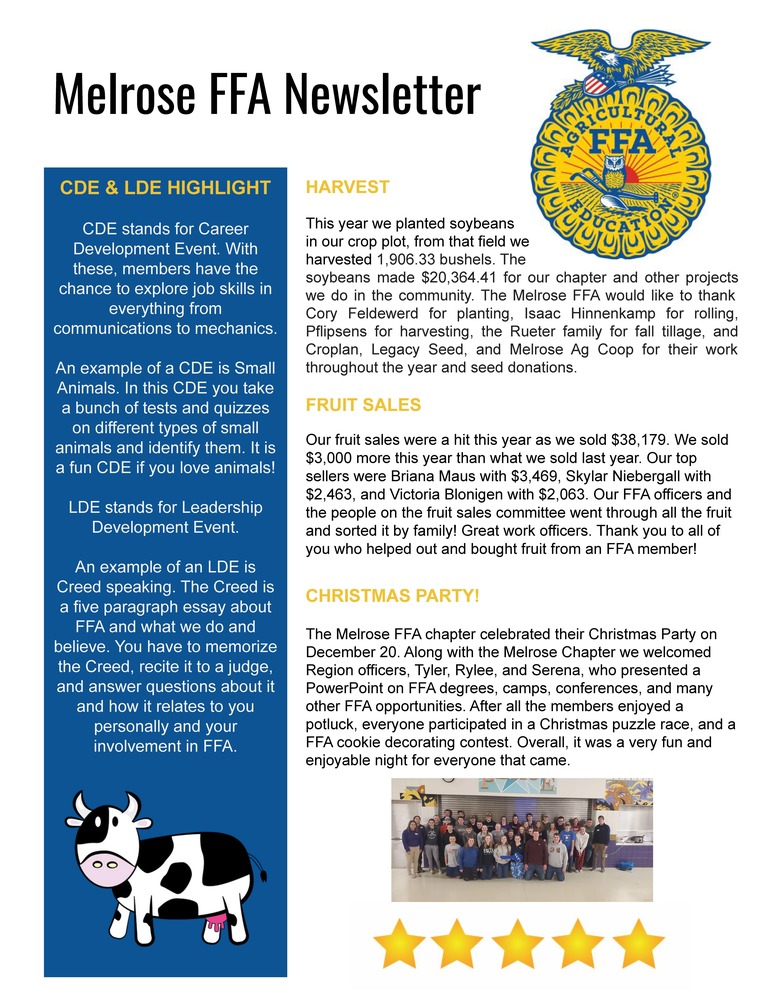 FFA Newsletter