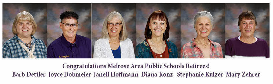 Congratulations to our Retirees