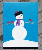 Winter Canvas Painting Kits Available!