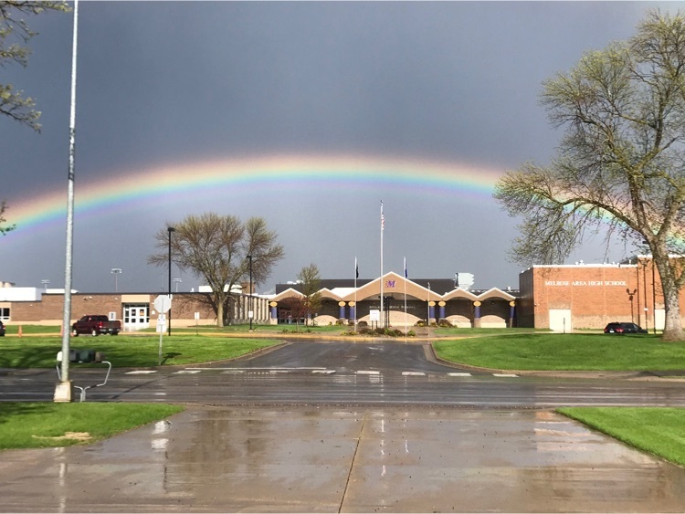 rainbow at school  