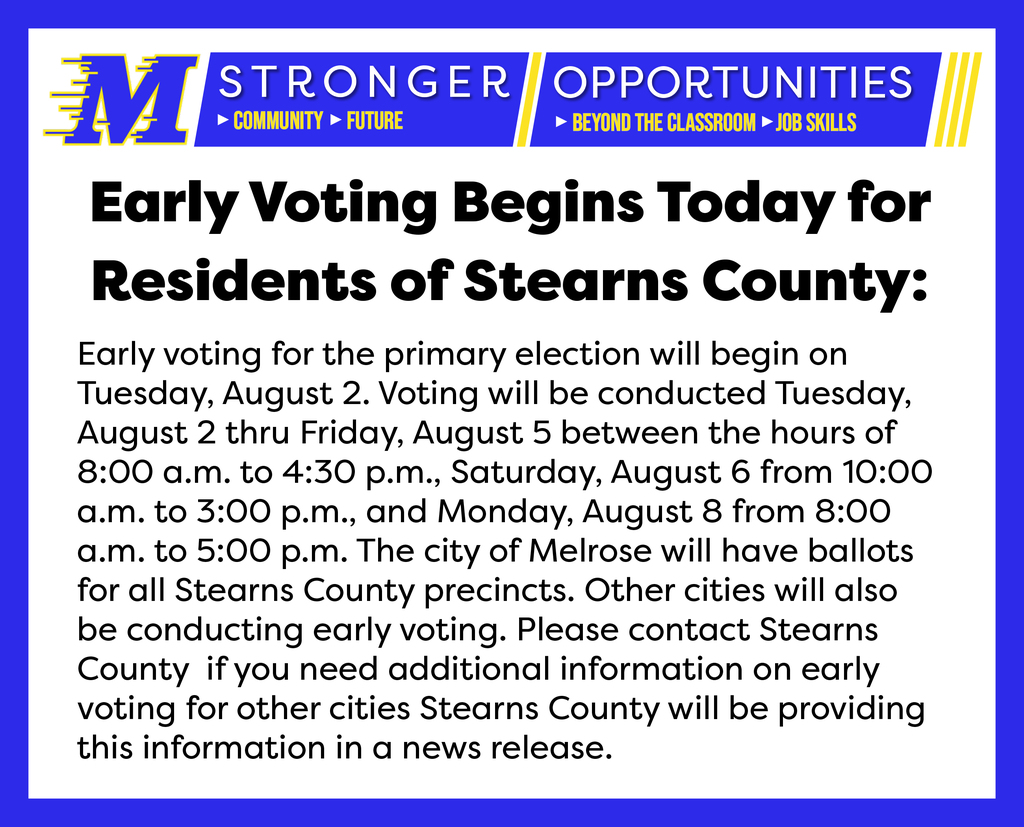 Early Voting Info